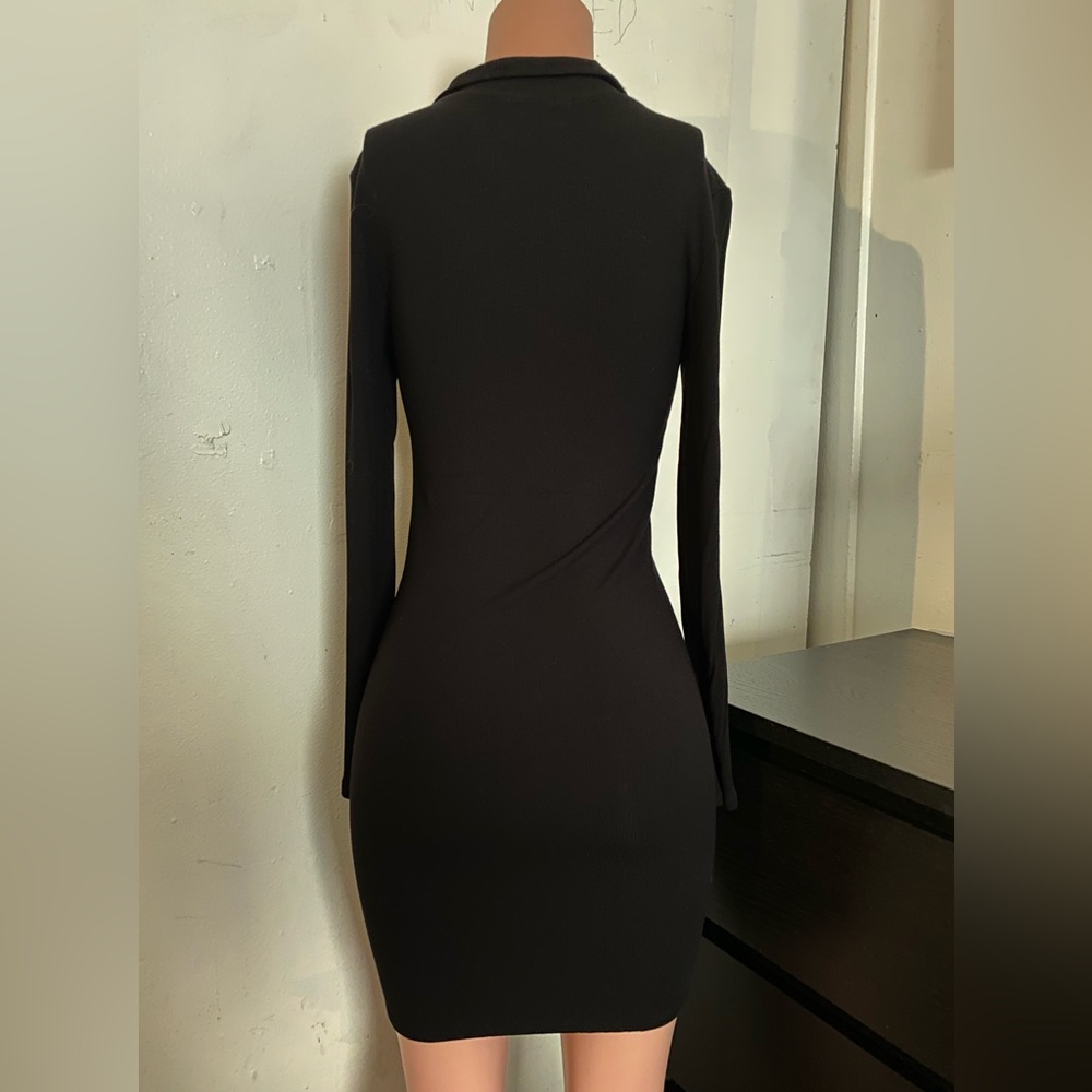 Black long sleeve Steve Madden dress medium